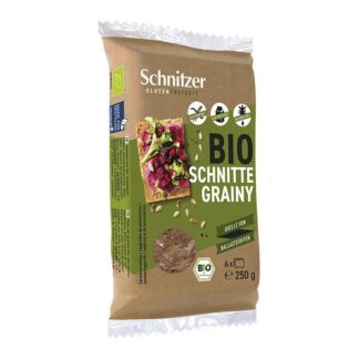 Pão Grain Mix S/Glúten BIO Schnitzer 250g