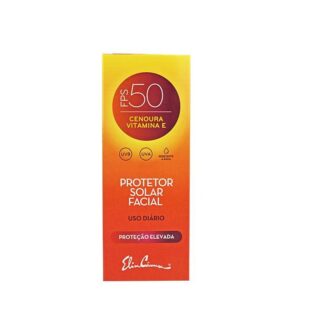 Protector Solar Facial Cenoura Fact.50 Elisa Câmara