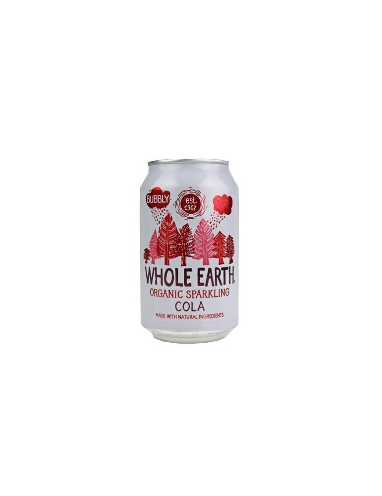 Refrigerante Cola s/açúcar BIO WHOLE EARTH 330ml