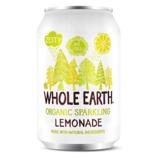 Refrigerante Limonada s/açúcar BIO WHOLE EARTH 330ml