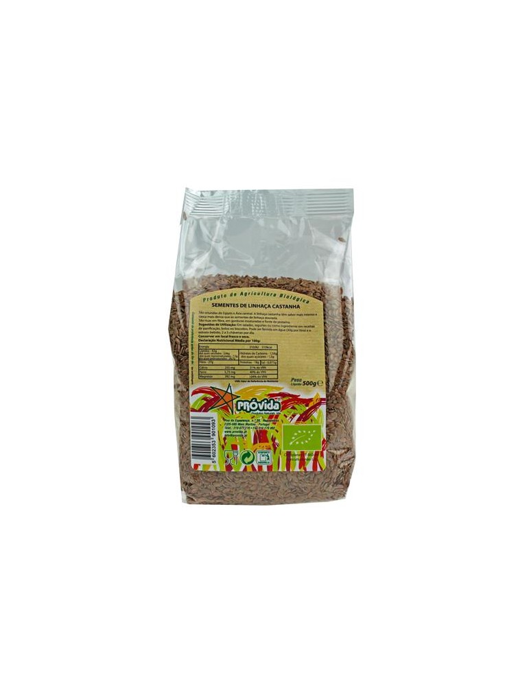 Sementes de Linhaça Castanhas BIO 500g
