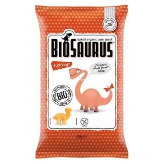 Snack de Milho Ketchup Biosaurus BIO Mclloyd´s 50g