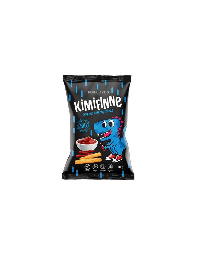 Snack de Milho Ketchup Kimifinne BIO Mclloyd´s 30g