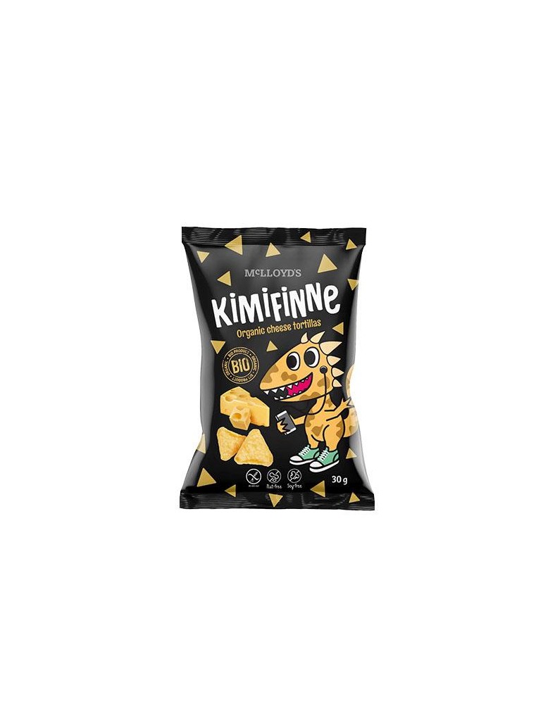 Snack de Milho Queijo Kimifinne BIO Mclloyd´s 30g