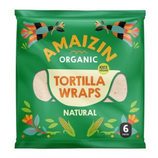 Tortilha "Wrap" AMAIZIN BIO 240g (6 unid.)