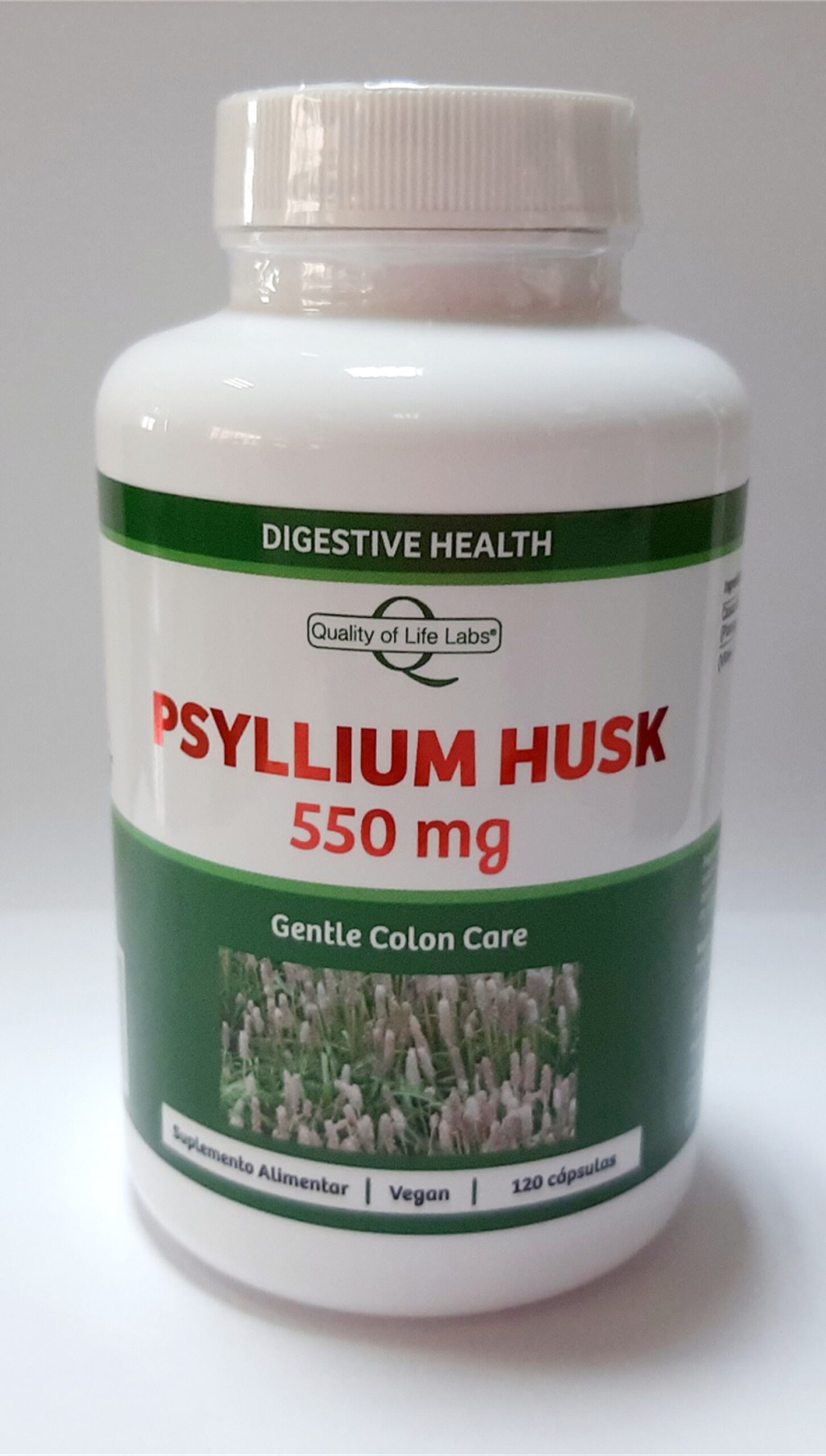 Psyllium Husk 550 Mg - 120 Caps