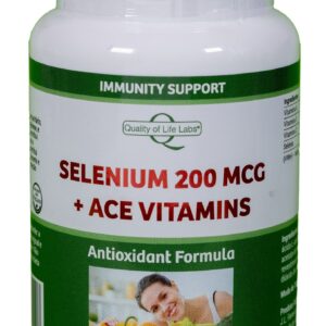 Selenium 200MCG + ACE Vitaminas - 30cmp