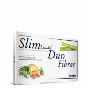 Slim Limão Duo Fibras 30 comprimidos