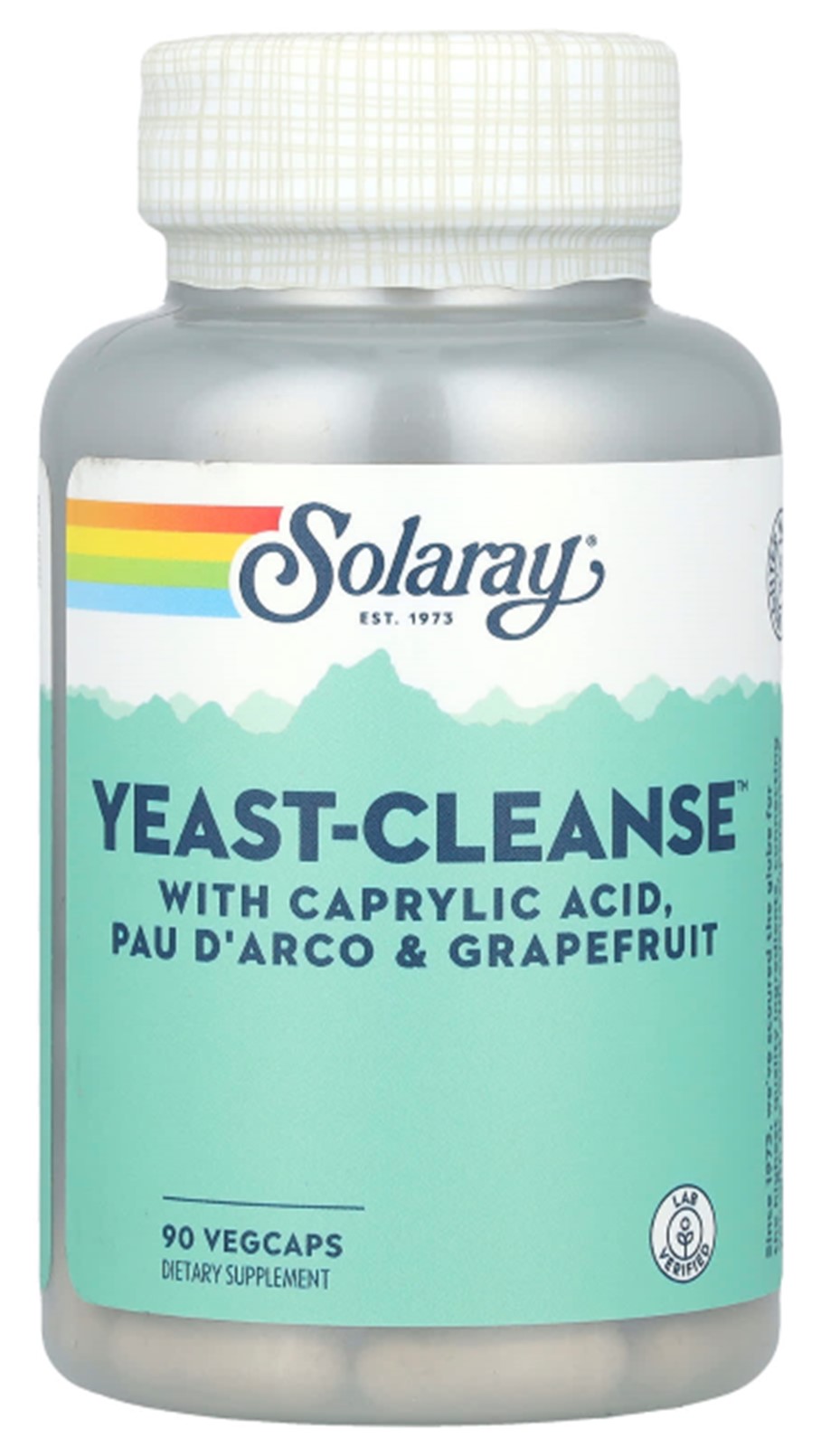 Solaray Yeast-Cleanse - 90 Veg Caps