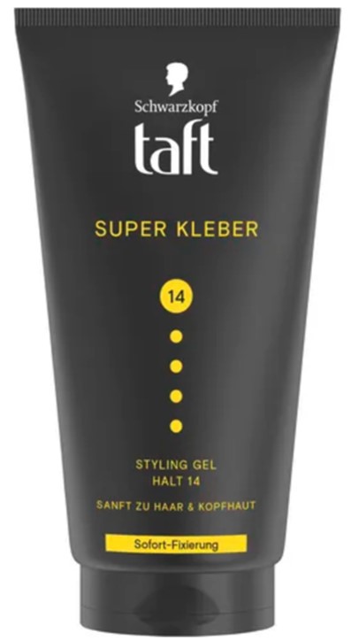 TAFT SUPER KLEBER STYLING HAIR GEL F14 - 150 ml