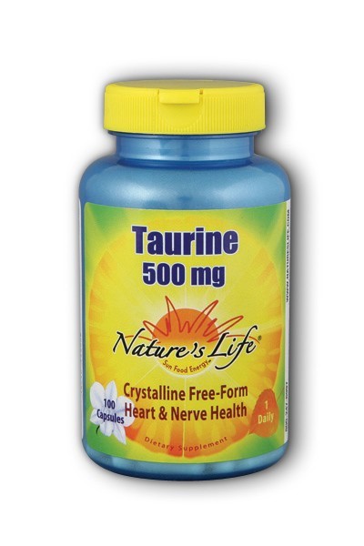 TAURINE 500 MG - 100 Caps