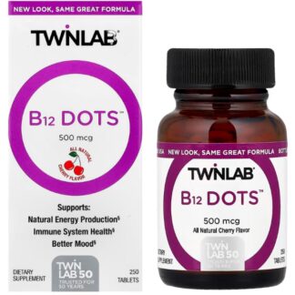 Twinlab B-12 Dots (Vitamina B12 500 Mcg) - 250 Comp