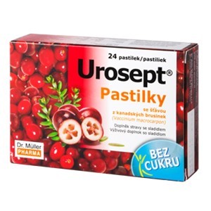 UROSEPT Pastilhas Cramberry Vitamin. C. 24past