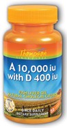 Vitamin A 10000Ui + Vit. D 400 Ui - 30 Softgels