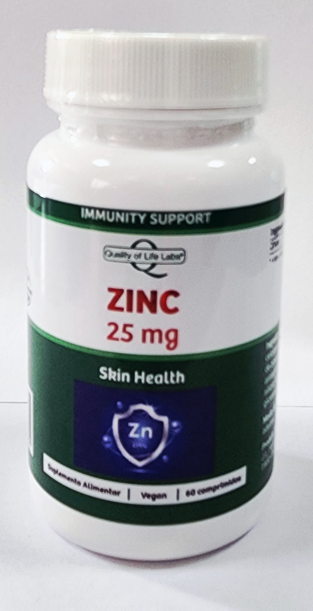 Zinc 25 Mg - 60 Comp Veg