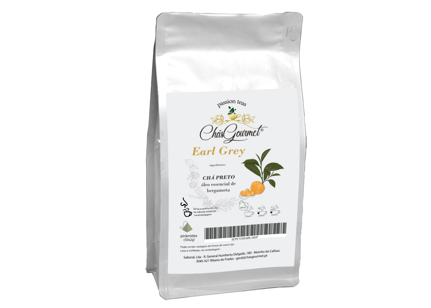 CHÁ EARL GREY (pirâmide) — 15 Piramides - Image 2