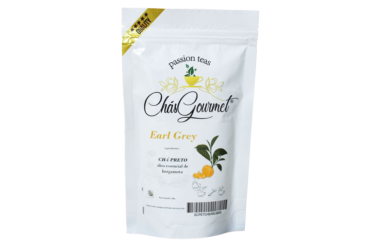 CHÁ EARL GREY (solto) — 250 g