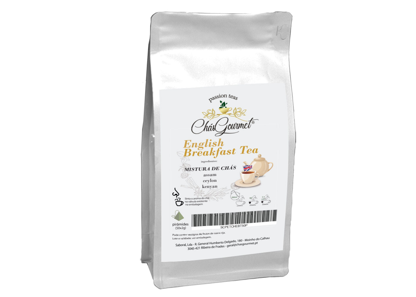 CHÁ ENGLISH BREAKFAST TEA (pirâmide) — 15 Piramides - Image 2