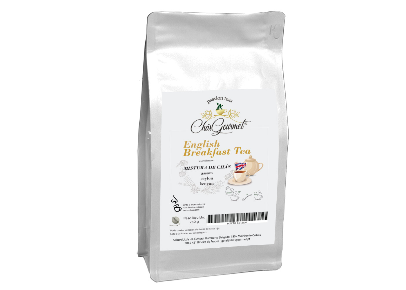 CHÁ ENGLISH BREAKFAST TEA (solto) — 250 g - Image 2