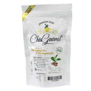 CHÁ VERDE c/ MORANGOS & CHAMPANHE (solto) — 250 g