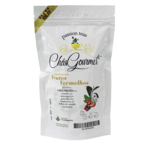 CHÁ PRETO c/ FRUTOS VERMELHOS (pirâmide) — 15 Piramides