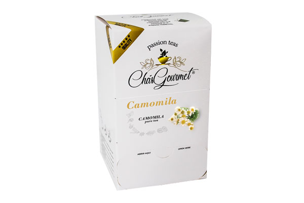 DISPENSADOR 20 SAQUETAS “Camomila” – Pure Tea — Único