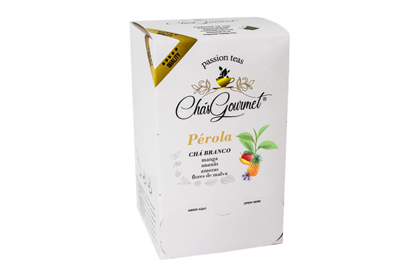 DISPENSADOR 20 SAQUETAS “Chá Branco com Manga & Ananás” – White Tea — Único