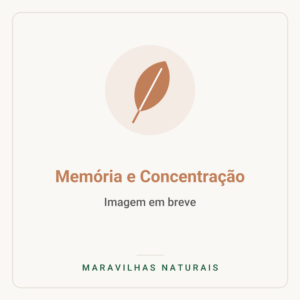 Imagem em breve — Memória e Concentração