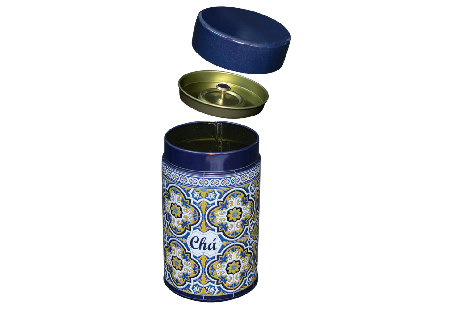 Lata Circular 2T – Tampa Azul — Sabor de Portugal - Image 2