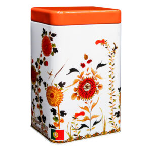 Lata Retangular – Companhia Das Índias Flores LT020 — Chá Preto c/ “Limão & Gengibre”