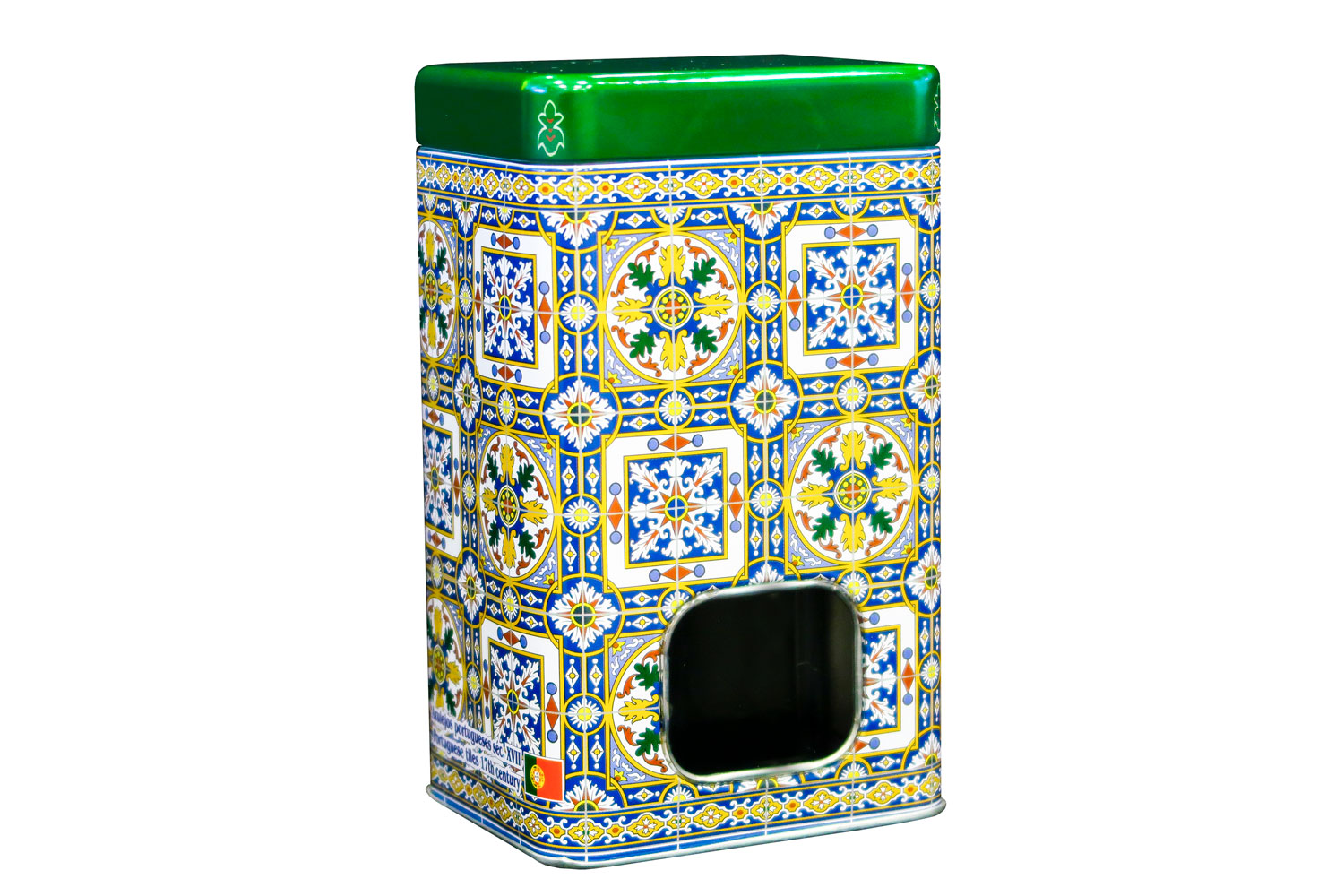 Lata Retangular – Padrão “Extrema” Verde LT012 — Frutal