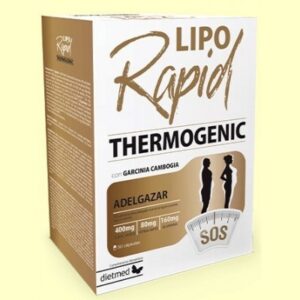 Lipo Rapid Thermogenic 30 Cápsulas - Dietmed