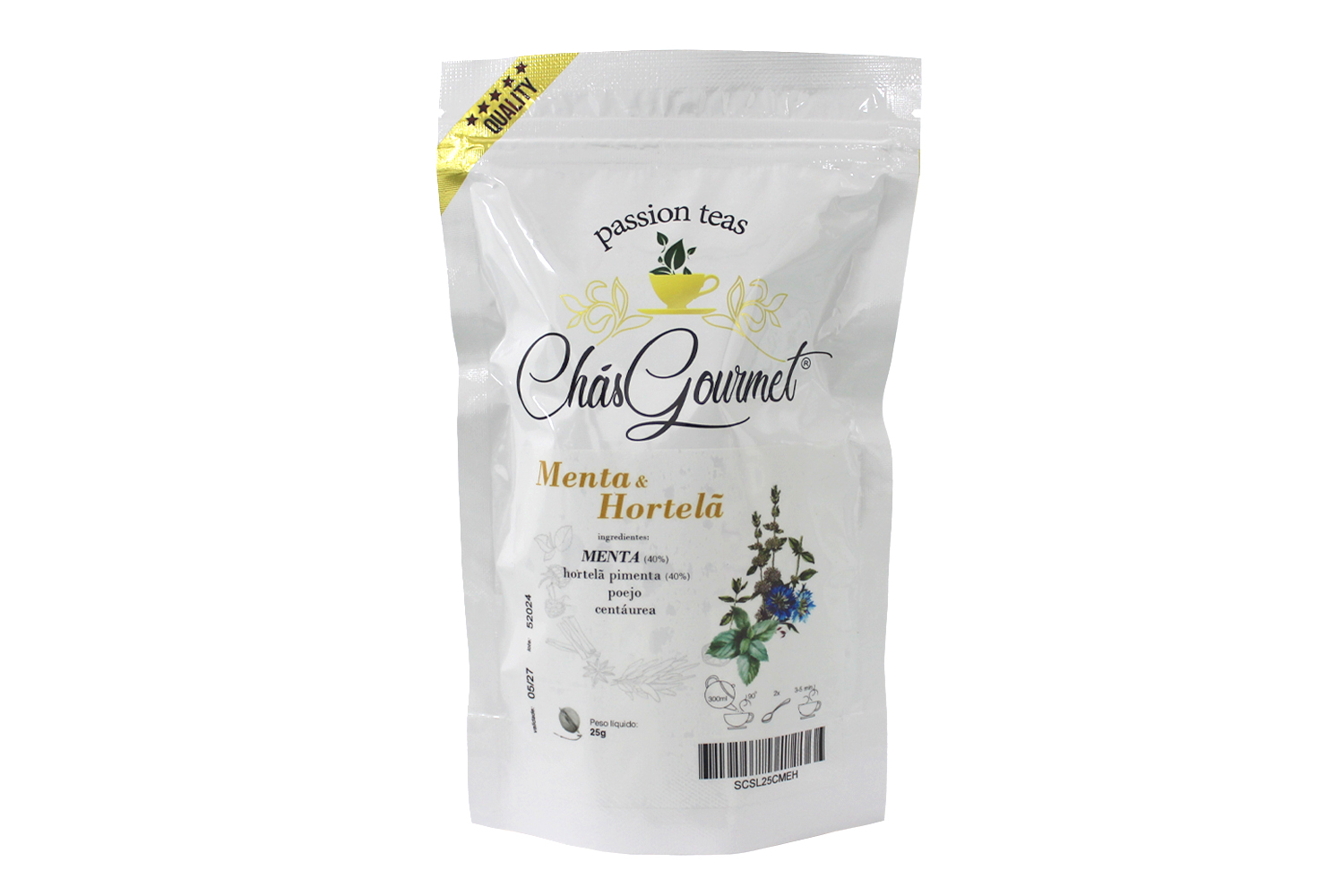 MENTA & HORTELÃ (solto) — 100 g