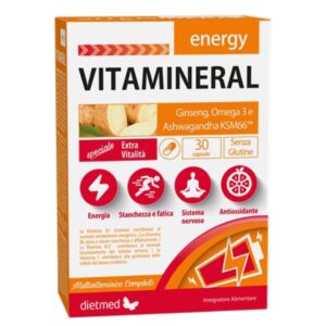 Vitamineral Energy 30 Cápsulas - Dietmed