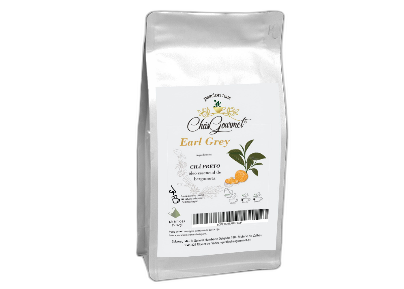 CHÁ EARL GREY (pirâmide) — 15 Piramides - Image 2