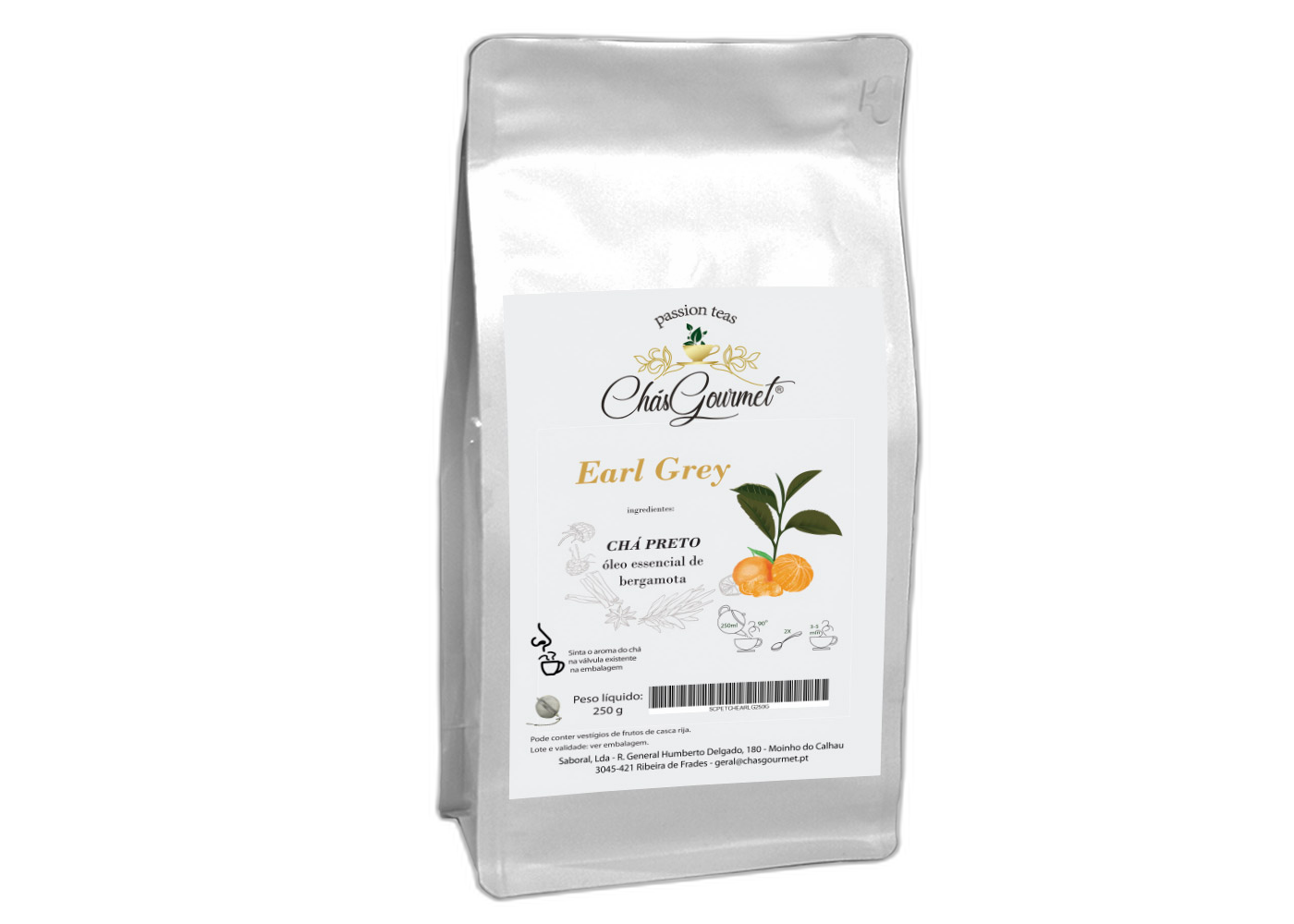 CHÁ EARL GREY (solto) — 60 g - Image 2