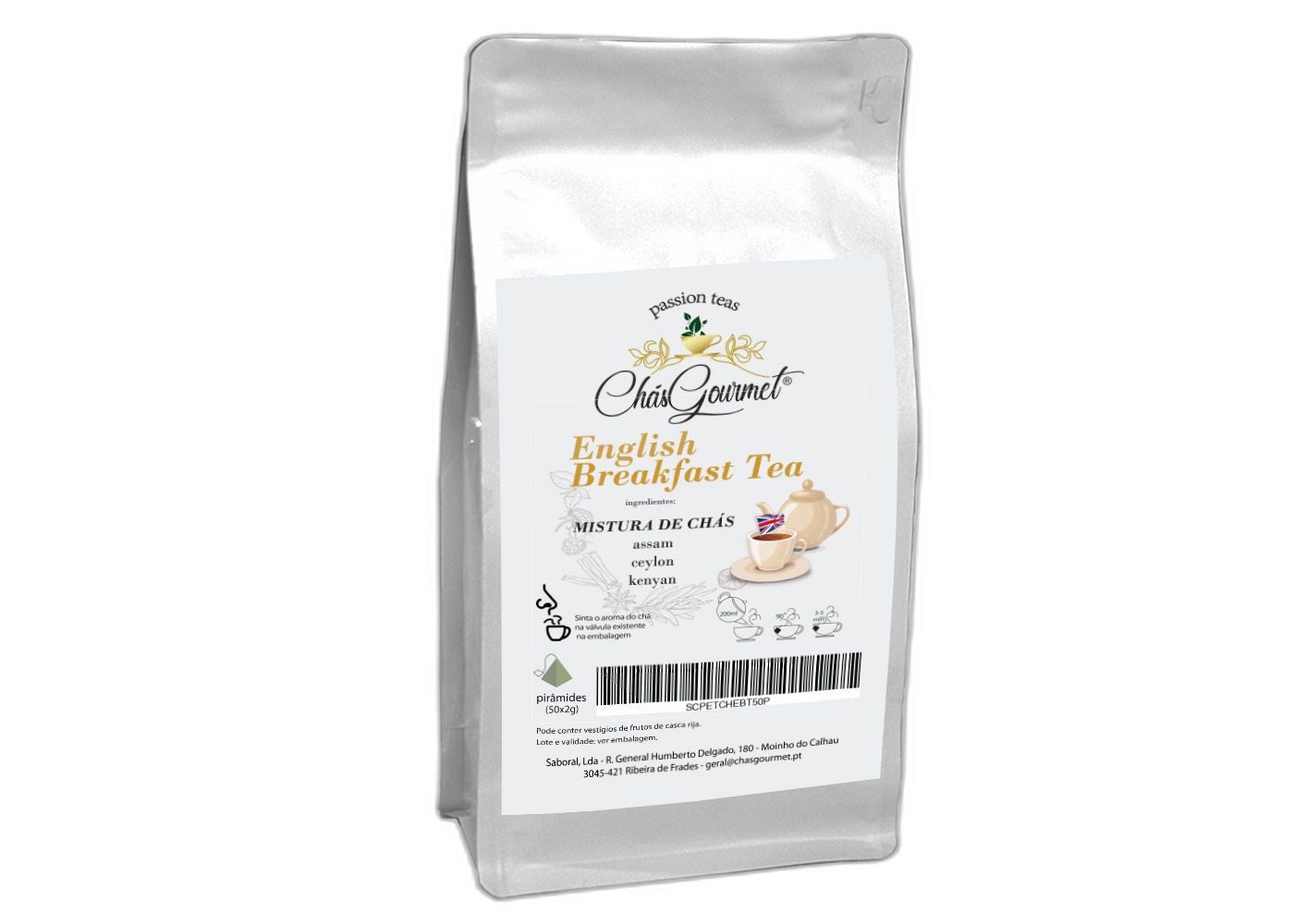 CHÁ ENGLISH BREAKFAST TEA (pirâmide) — 15 Piramides - Image 2