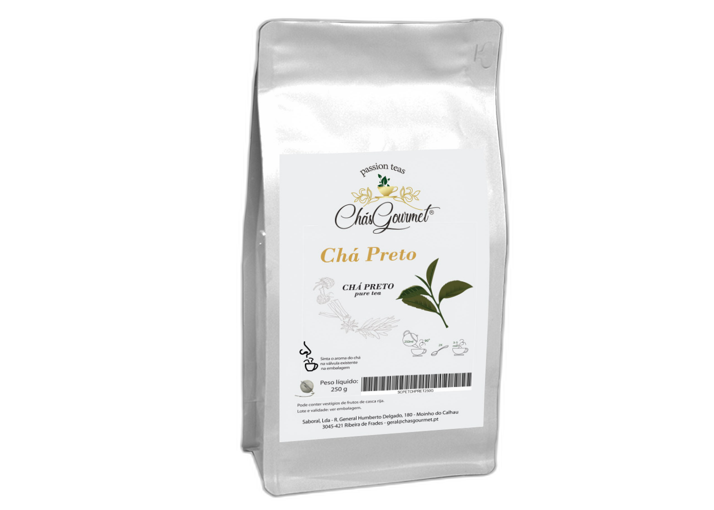 CHÁ PRETO CEILÃO (solto) — 250 g - Image 2