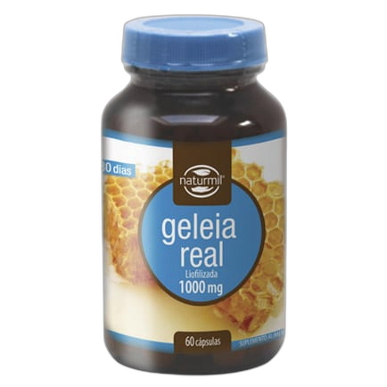 Geleia Real 1000 mg 60 Cápsulas - Naturmil