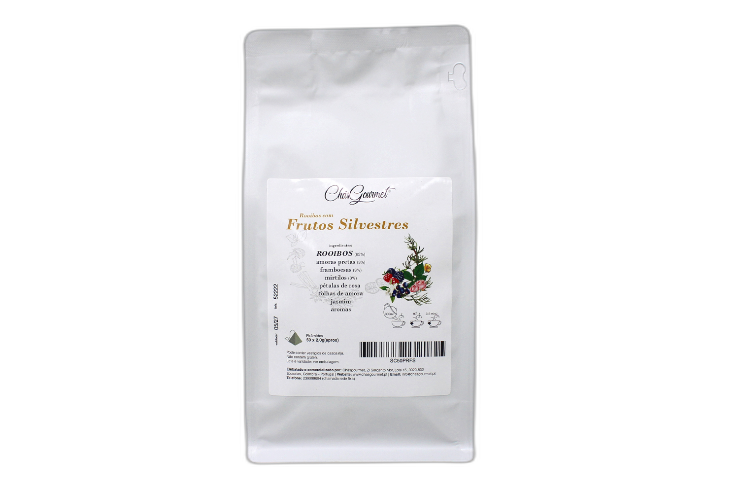 ROOIBOS c/ FRUTOS SILVESTRES (pirâmide) — 15 Piramides - Image 2